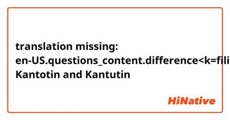 kantotan.com|Kantotin .